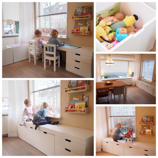 Speelgoed opberg plek inspiratie Speelgoed opberger
